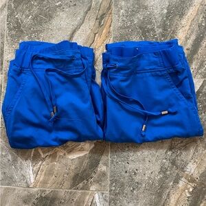 Bundle 2 GREYS ANATOMY Scrub Pants | Royal Blue | Size S